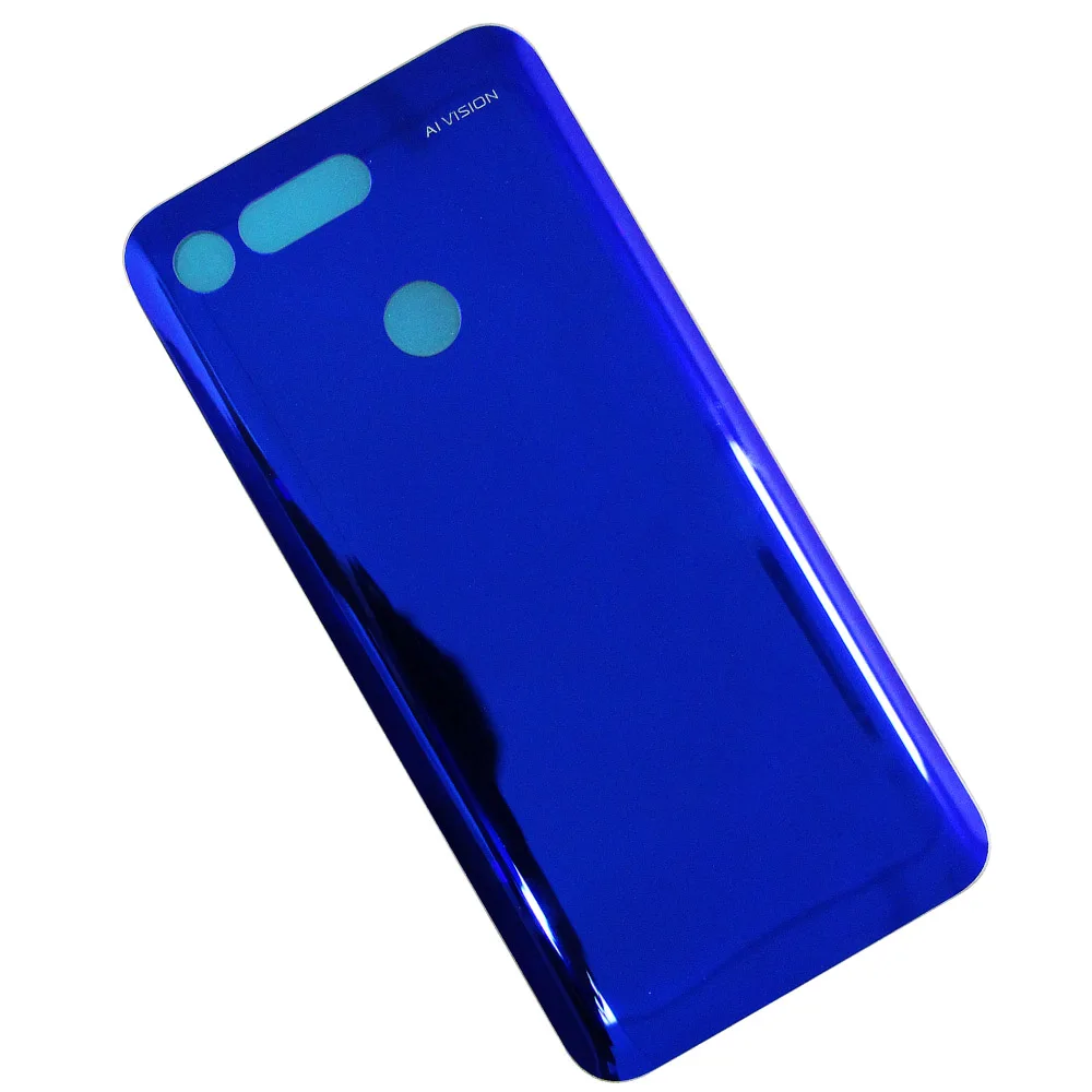 10 шт. для Honor V20 задняя крышка Замена для huawei View 20 батарея задняя дверь Корпус чехол с наклейкой