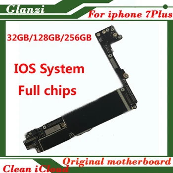 

32GB 128GB 256GB motherboard for iphone 7plus 7p without touch ID 100% tested unlocked mainboard for iphone 7p clean Icloud