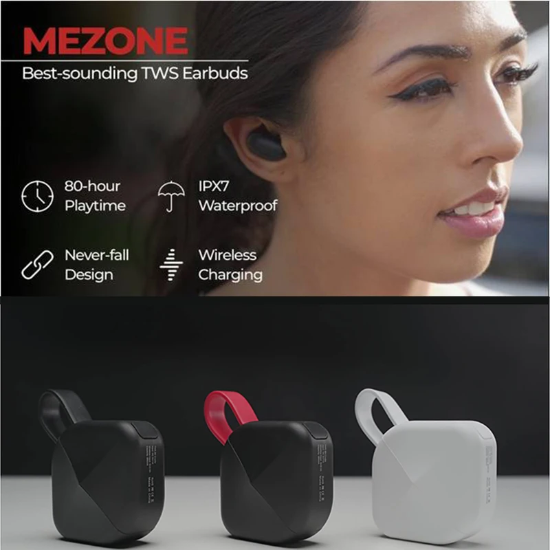 

ZINGYOU TWS Earphone Wireless Earbud Bluetooth 5.0 Support Aptx/AAC B6 IPX7 Waterproof Bluetooth Earphone Wireless Earphones