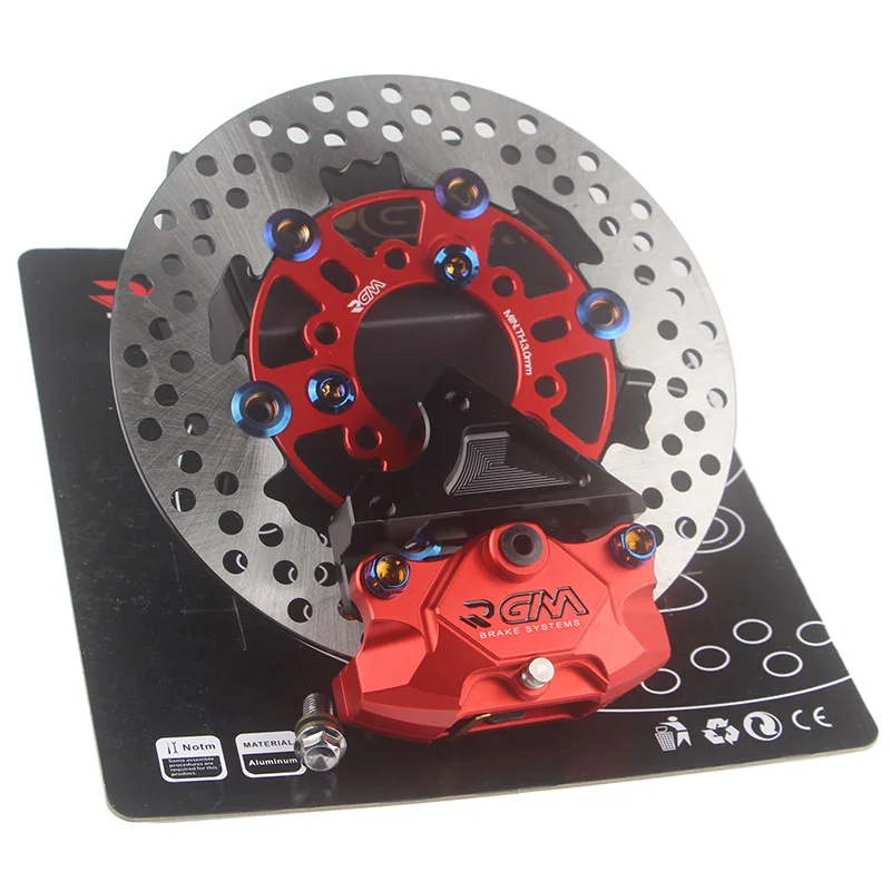 

Universal Rpm Motorcycle Hydraulic Brake Caliper Disc System Set 220mm Floating Disc Brake pump For Honda Yamaha