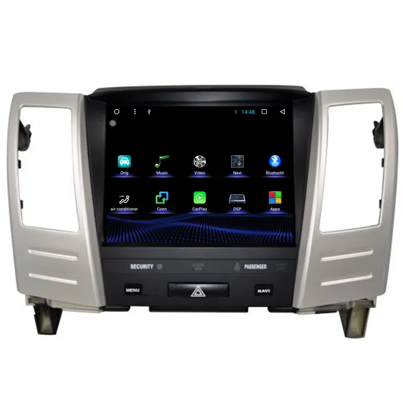 8," Android стерео радио аудио DVD gps навигация головное устройство для Lexus RX RX300 Toyota Harrier 2004 2005 2006 2007 2008