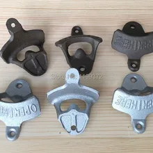 50 шт. настенная старинная антикварная открывашка для пивных бутылок настенный крючок для открывания пива медная металлическая крышка Ретро с винтами