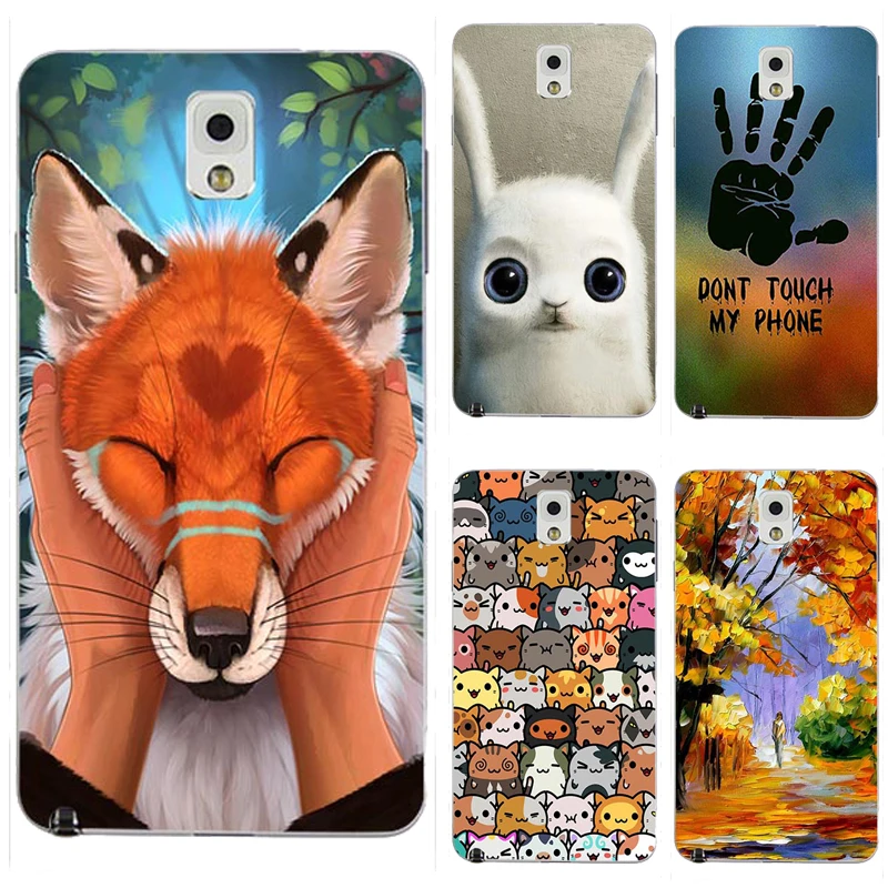 Чехол для Samsung Galaxy Note 3 III силиконовый чехол Note3 N9000 N9005 N9006 чехлы Обложка|Бамперы| |