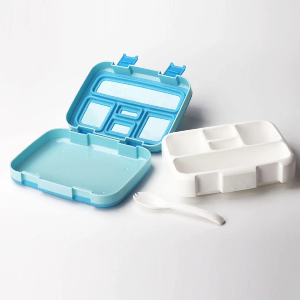 800 мл Microwavable Bento Box герметичный контейнер для еды Ланч-бокс контейнер для еды Ланчбокс Ланч-бокс для детей с отсеком