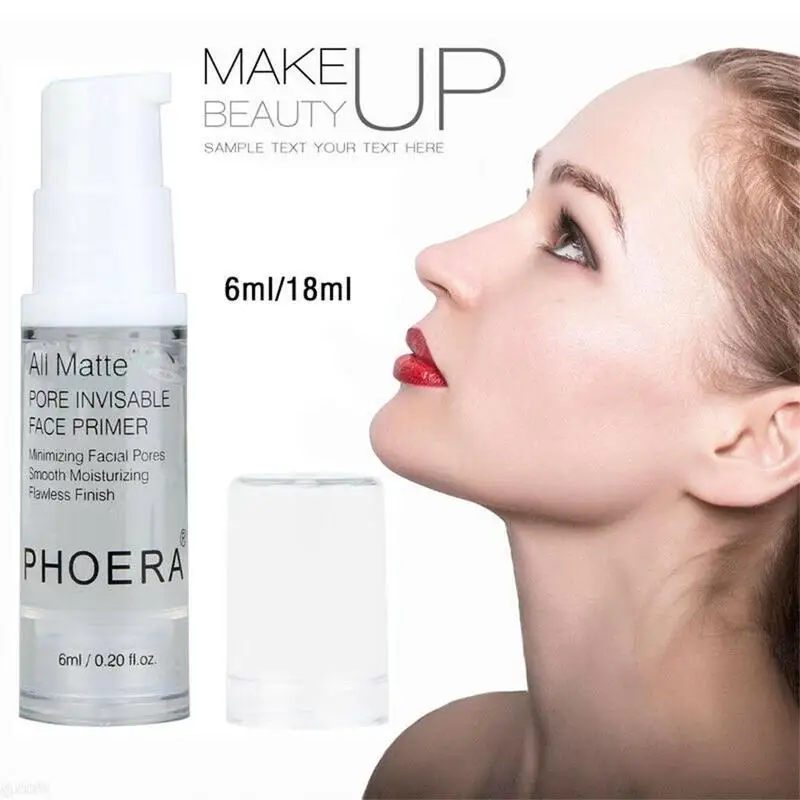 Face Base Primer Makeup Liquid Matte Make Up Fine Lines Oil-control Facial Cream Brighten Foundation Cosmetic
