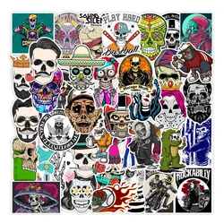 10/30/50PCS Non répétitif Crâne Graffiti Autocollants de Téléphone Portable de Bicyclette Moto Casque Autocollants Décoratifs En Gros 
