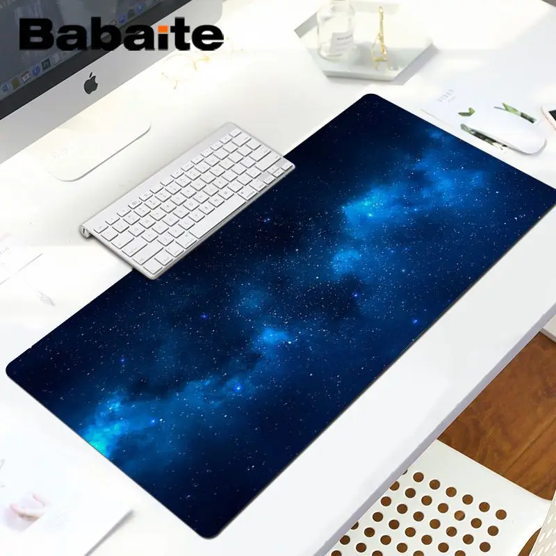 LockEdge 30X90cm Babaite Нескользящие ПК Вселенная ноутбук Игровые мыши коврик для мыши ноутбук игровой Lockedge мыши коврик для мыши игровой коврик для мыши - Цвет: LockEdge 30X90cm