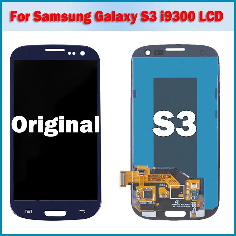 ЖК-дисплей 4 8 &quotдля Samsung Galaxy S3 сенсорный экран с дигитайзером в сборе для i9300 i9300i
