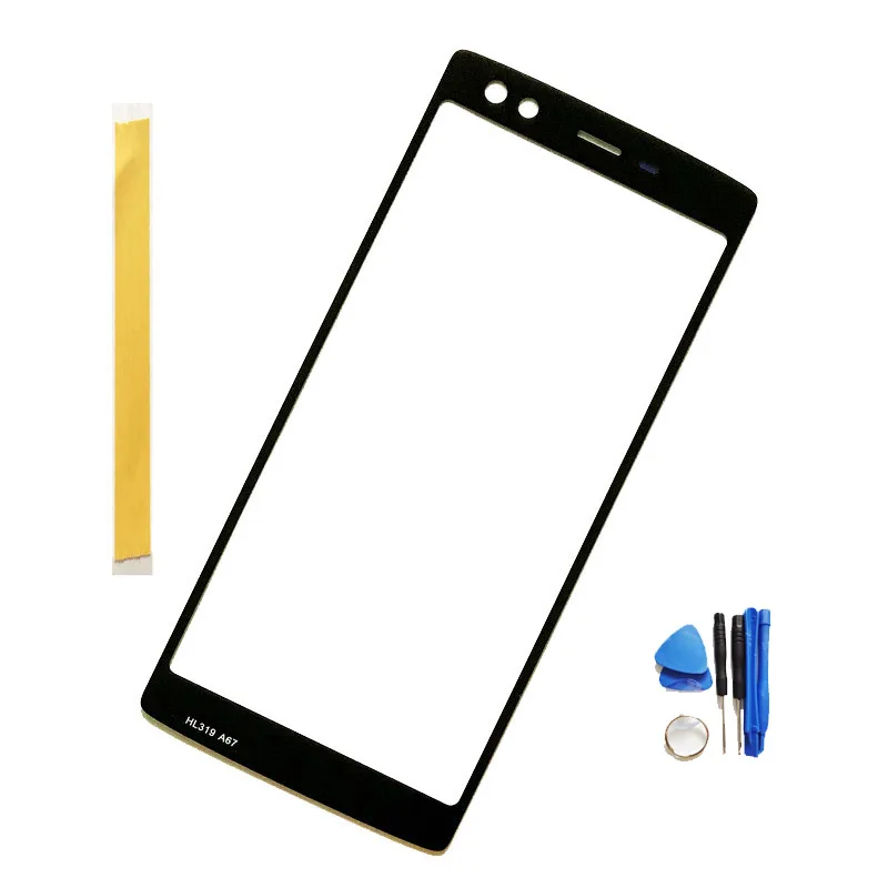 Для Doogee BL12000 BL12000 Pro Сенсорный экран внешняя стеклянная передняя панель объектива+ инструменты(без гибкого кабеля