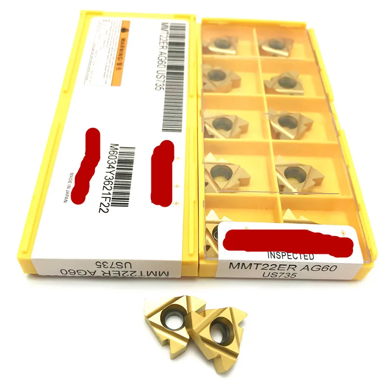 

Lathe tool MMT22 ER AG60 US735 carbide tool thread turning tool, CNC lathe tool external thread turning tool