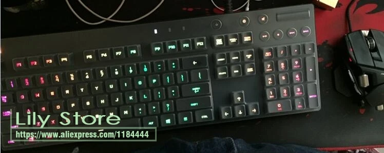 Защитная кожа для логики G610 G 610 игровая механическая клавиатура с подсветкой Защитная Кнопка пылезащитный чехол 104 ключ