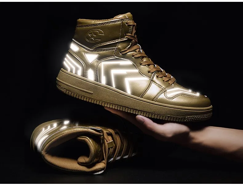 Мужская баскетбольная обувь Jordan 1 Uptempo Boots Retrao 11 Lebron, мужская обувь Jordan, кроссовки Jordan, светящаяся Светоотражающая полоса