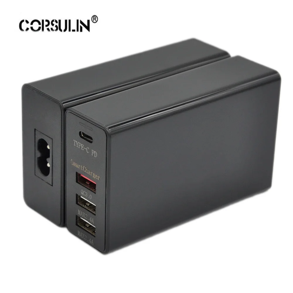 

100W 90W 87W 65W 45W USB Type-C Charger For Macbook Asus Lenovo ThinkPad Xiaomi Pro 5V 9V 12V 15V 20V Max 5A USB-C Charger