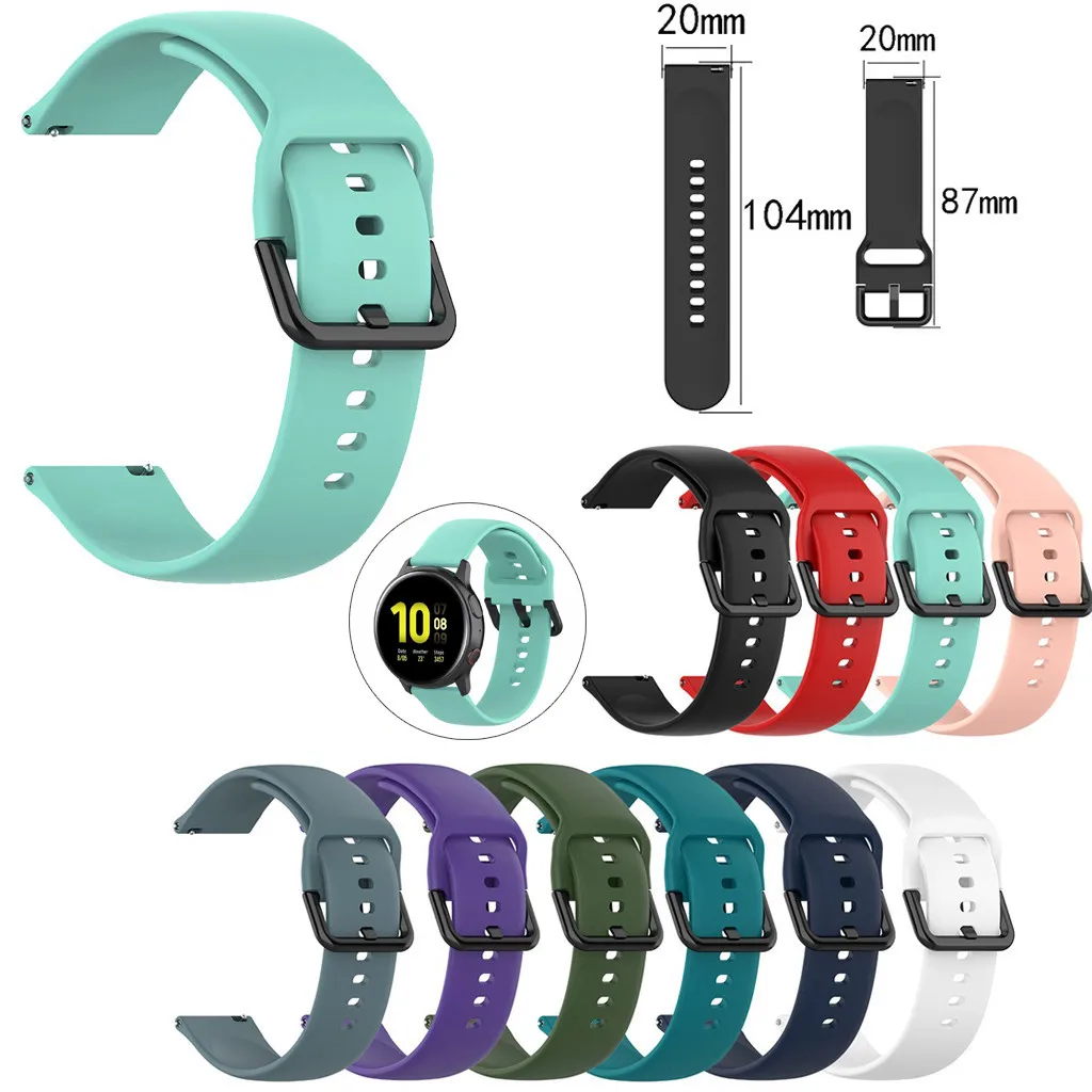 Сменный силиконовый ремешок для часов для samsung Galaxy Watch Active 2 Новое поступление#20191016