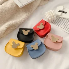 Disney зима мультфильм Микки Маус Детская сумка на плечо малыш портмоне сумка