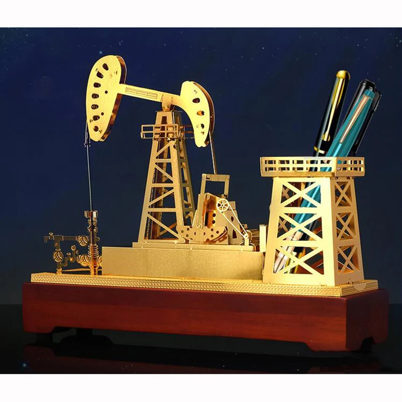 Металлические нефтяные экстракторы насосная установка модельные металлические изделия инженерное Строительство Украшение подарок