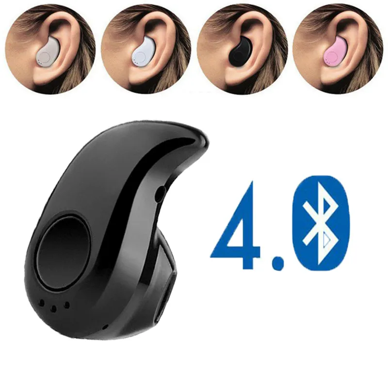 Мини Bluetooth беспроводные наушники в ухо спортивные стерео гарнитура наушник с