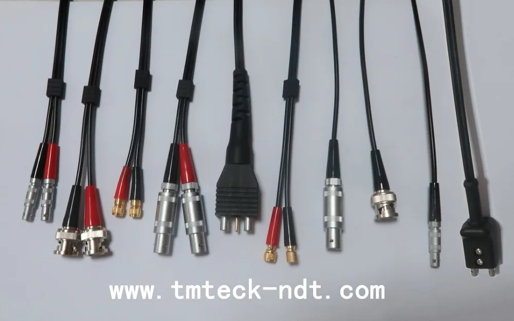 Cable Dual LEMO 00 to 1 Pug 6FT For Equivalent SEKG SEKG2 Keiyu GE Panametrics 