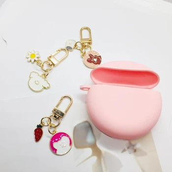 

cute cartoon mini Keyring Case for Huawei Freebuds 3 Case Fashion Silicone Headphone Protective Cover for Huawei Free Buds 3 Pro