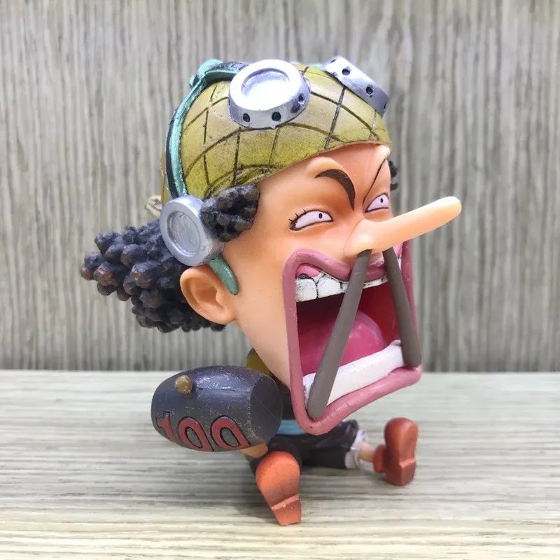 Одна деталь Симпатичные Ver. Забавные палочки для еды Usopp Q ПВХ экшн фигурки OP Luffy Zoro