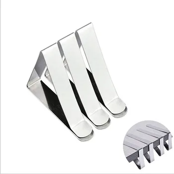 

6PCS Stainless Steel Tablecloth Tables Cover Clip Holder Cloth Clamps Picnic Wedding Party Promenade Home Garden Supplies