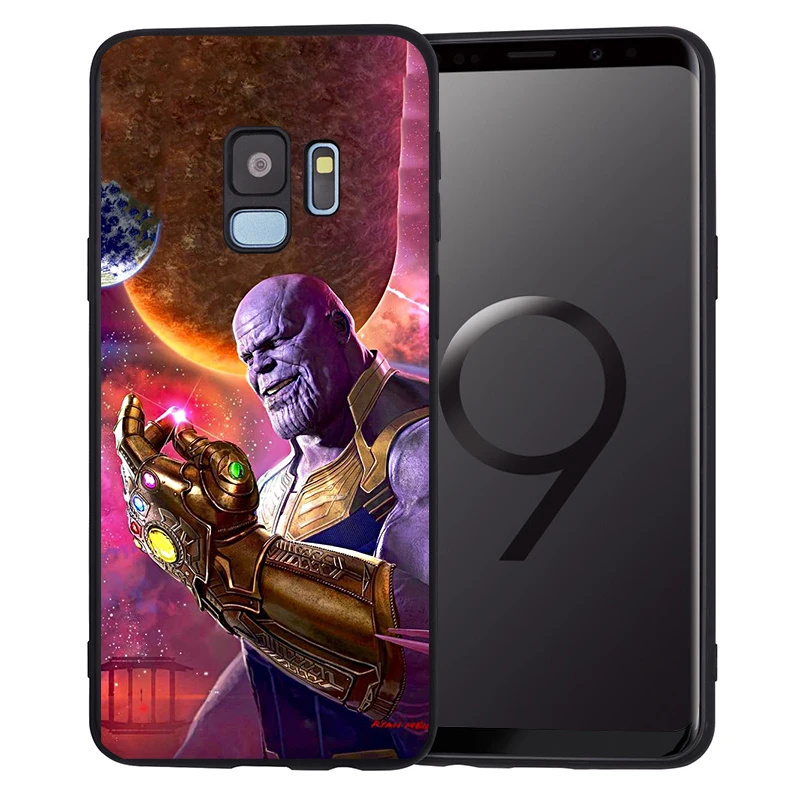 С принтами "Marvel", "Мстители", для Samsung Galaxy S6 S7 край S8 S9 S10 Plus Note 8, 9, 10, A30 A40 A50 A60 A70 M10 M20 чехол для телефона etui