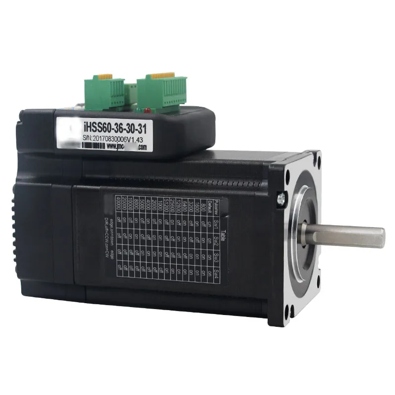Integrated 3NM closed loop stepping servo motor driver iHSS60-36-30-31 small 36V | Электроника
