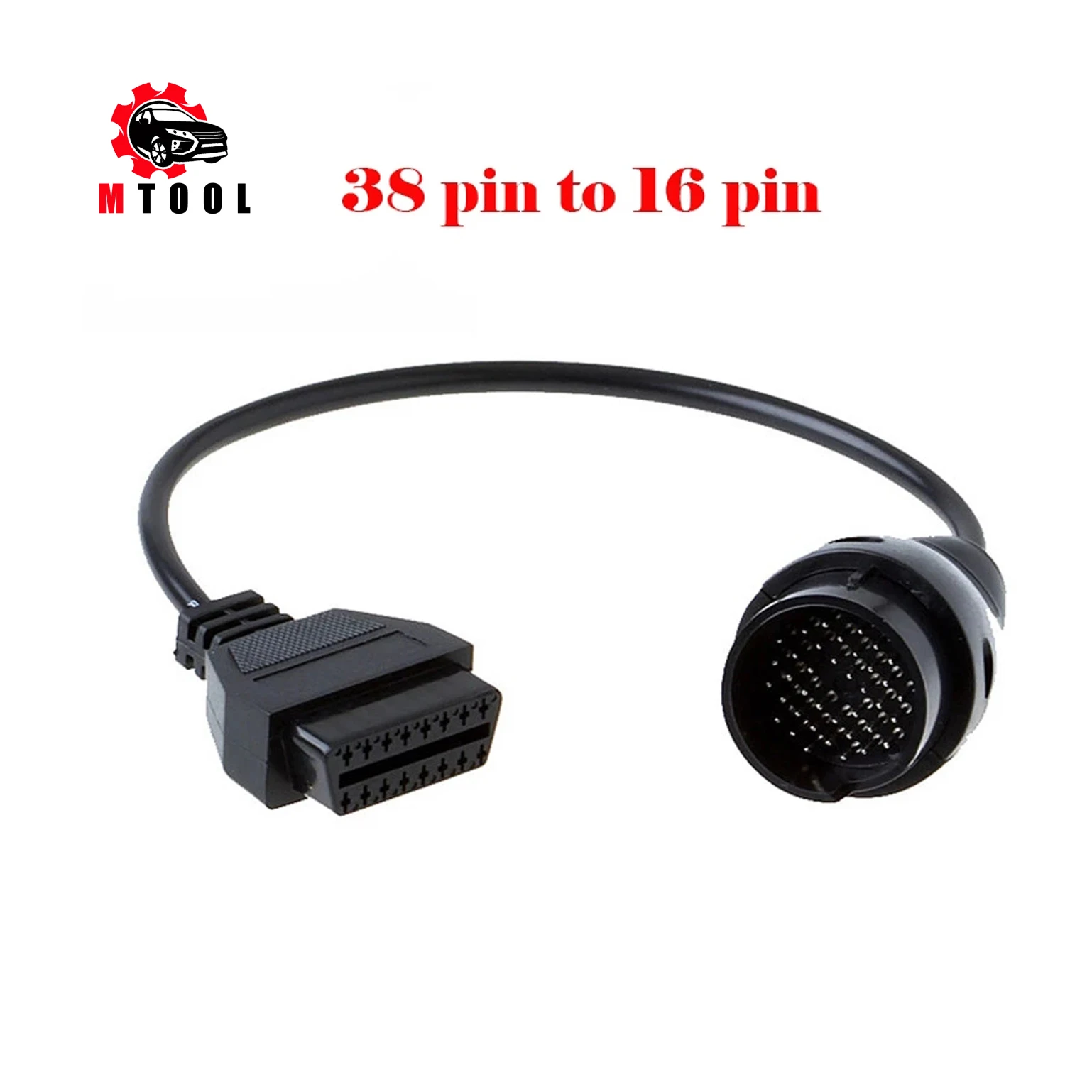 

16-контактный диагностический адаптер для Mercedes Benz MB 38Pin к OBD2 OBDII