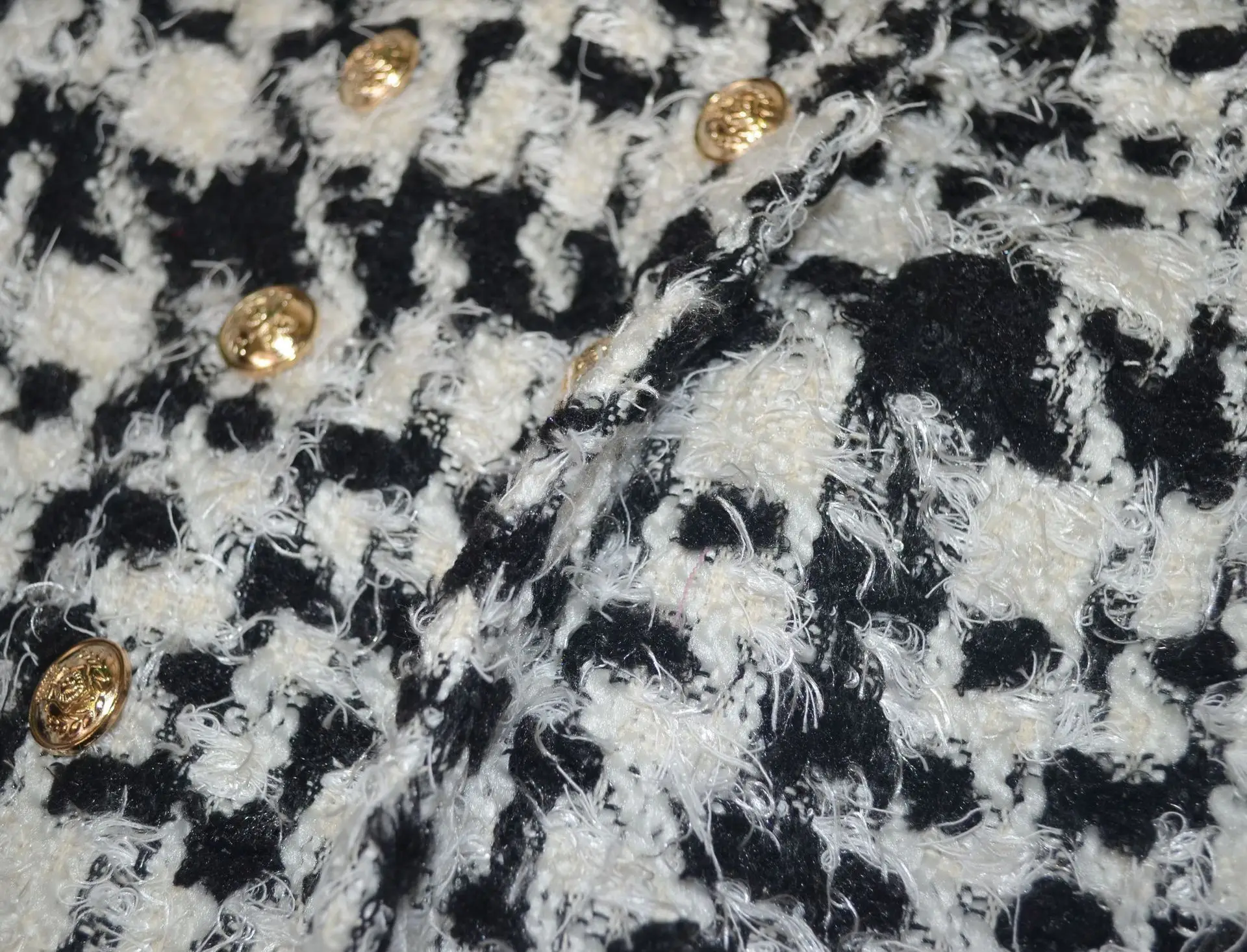 Высококачественное твидовое клетчатое шерстяное пальто в клетку женский длинный Тренч осенне-зимний модный негабаритный пиджак блейзер