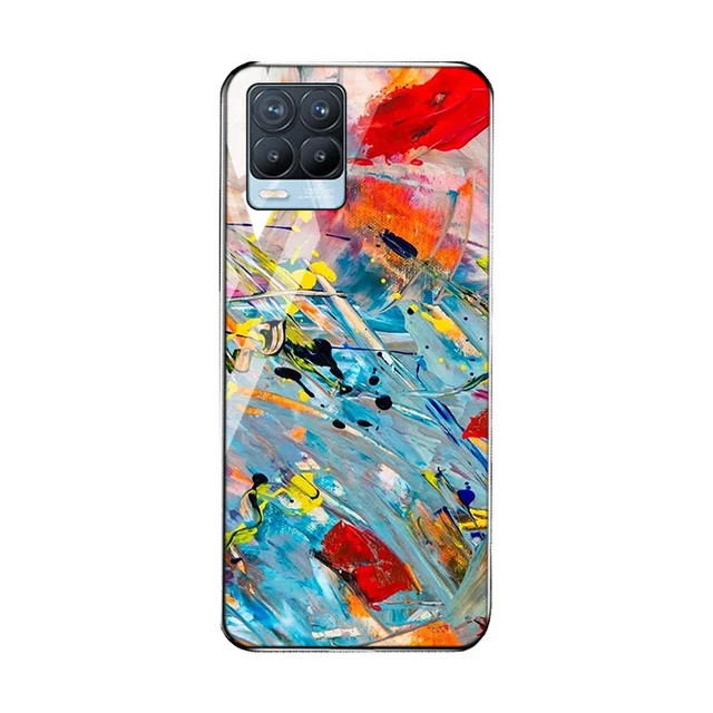 Retro Style Phone Case For Oppo Realme 8 Pro Cases Tempered Glass For Oppo R9 R11S R17 R11 Pro R50 Mirror Realme 5 6 7 Pro Cover H076