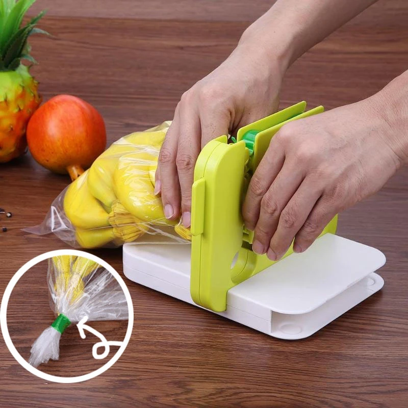 

Portable Bag Sealer Sealing Device Food Saver By Kitchen Gadgets And Tools Seal Anywhere With 40M Tape
