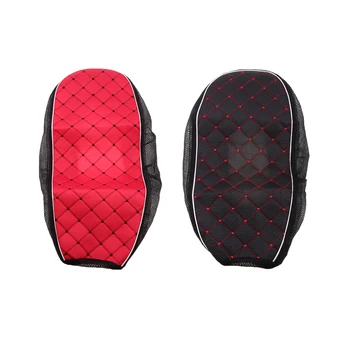 

Pure Leather Motorcycle Scooter Seat Cushion Cover Universal Fits For Honda Yamaha Suzuki Honda