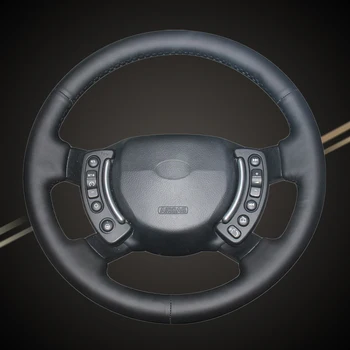 

Car Braid On The Steering Wheel Cover for Land Rover Range Rover 2003-2012 Auto Braiding Covers Car-styling Interior Accessories