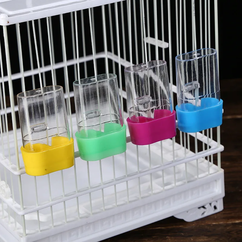 Automatic Drinker Bird Supplies Feeder Drinking Cup Water Waterer Clip Pet Dispenser Bottle Bowls 1 Pcs For Pet Parrot bird feeder parrot feeder parrot feeding bowl bird water drinker pet water feeder