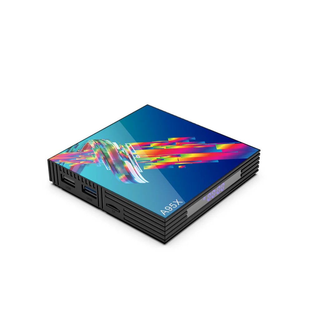 Четырехъядерный 9,0 ТВ приставка RK3318 Поддержка 2,4G/5 GHz Wifi USB3.0 медиаплеер смарт-приставка A95XF2R