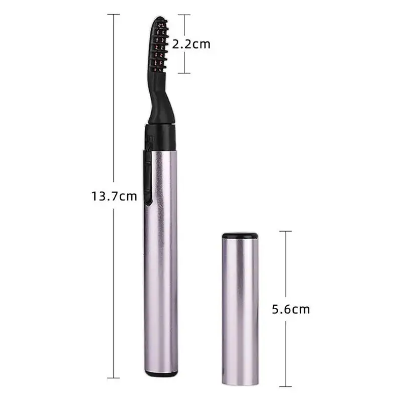 Pen Style Women Electric Heated Eyelash Curler Long Lasting Eye Lashes Perm Tool Two Heating Systems Lasting Sweetness