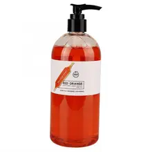 Красно-оранжевый гель для душа глубокий очищающий, отбеливающий увлажняющий крем для душа лосьон 500 мл