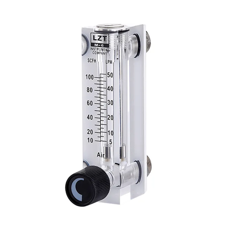 Water Flowmeters Rotameters different sizes for panel mount Flow Meter 