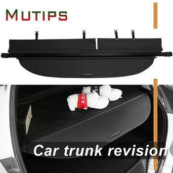 

Mutips 1Set Car Rear Trunk Cargo Cover For Toyota RAV4 2014 2015 2016 2017 2018 Security Shield Shade Retractable accessories