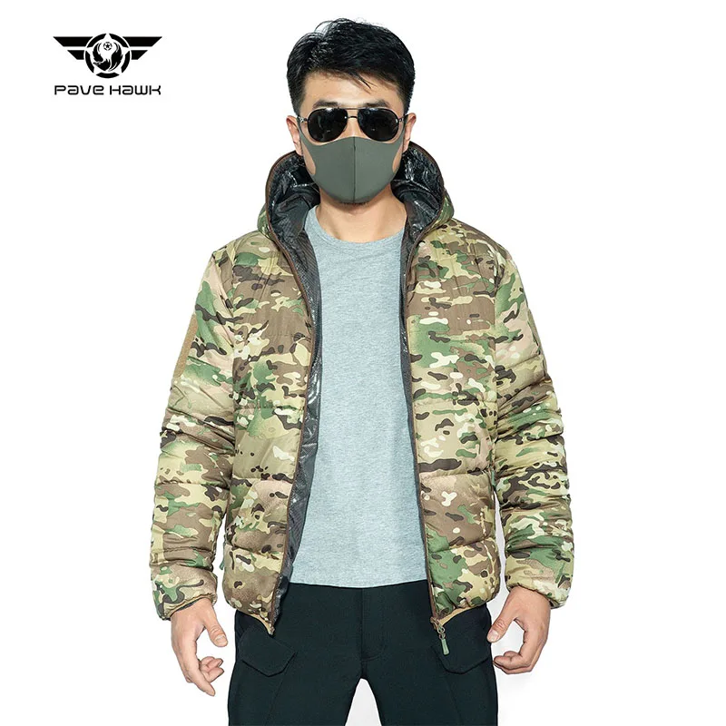 Мужская Уличная зимняя камуфляжная тактическая куртка утепленная теплая Анти