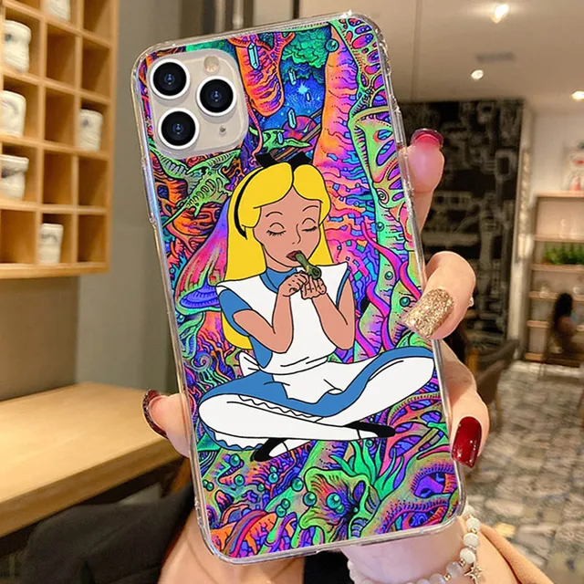 Phone Case For iPhone 13 12 11 Pro XS Max 7 8 6 6s Plus 13Mini SE2020 X XR Graffiti Sticker Art Soft TPU Silicone Cases Cover PTTM-CLS13