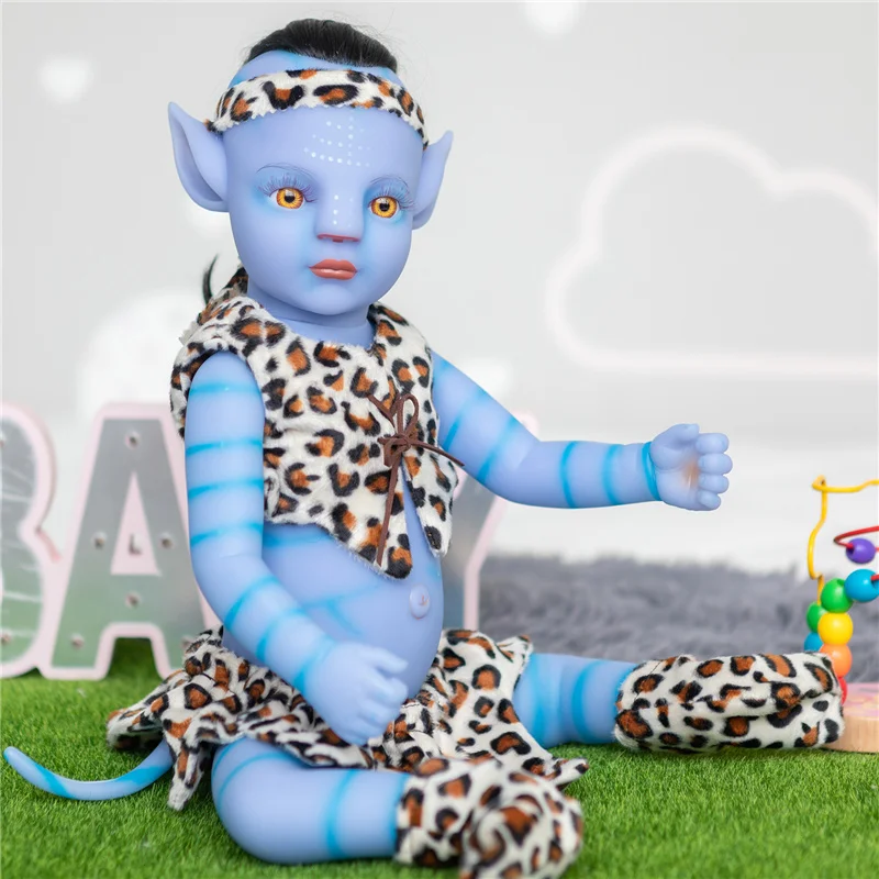 21inch Reborn Dolls Simulation Baby Hand Made High Quality Detailed Painting Avatar Doll Birthday Present Xmas Gift |