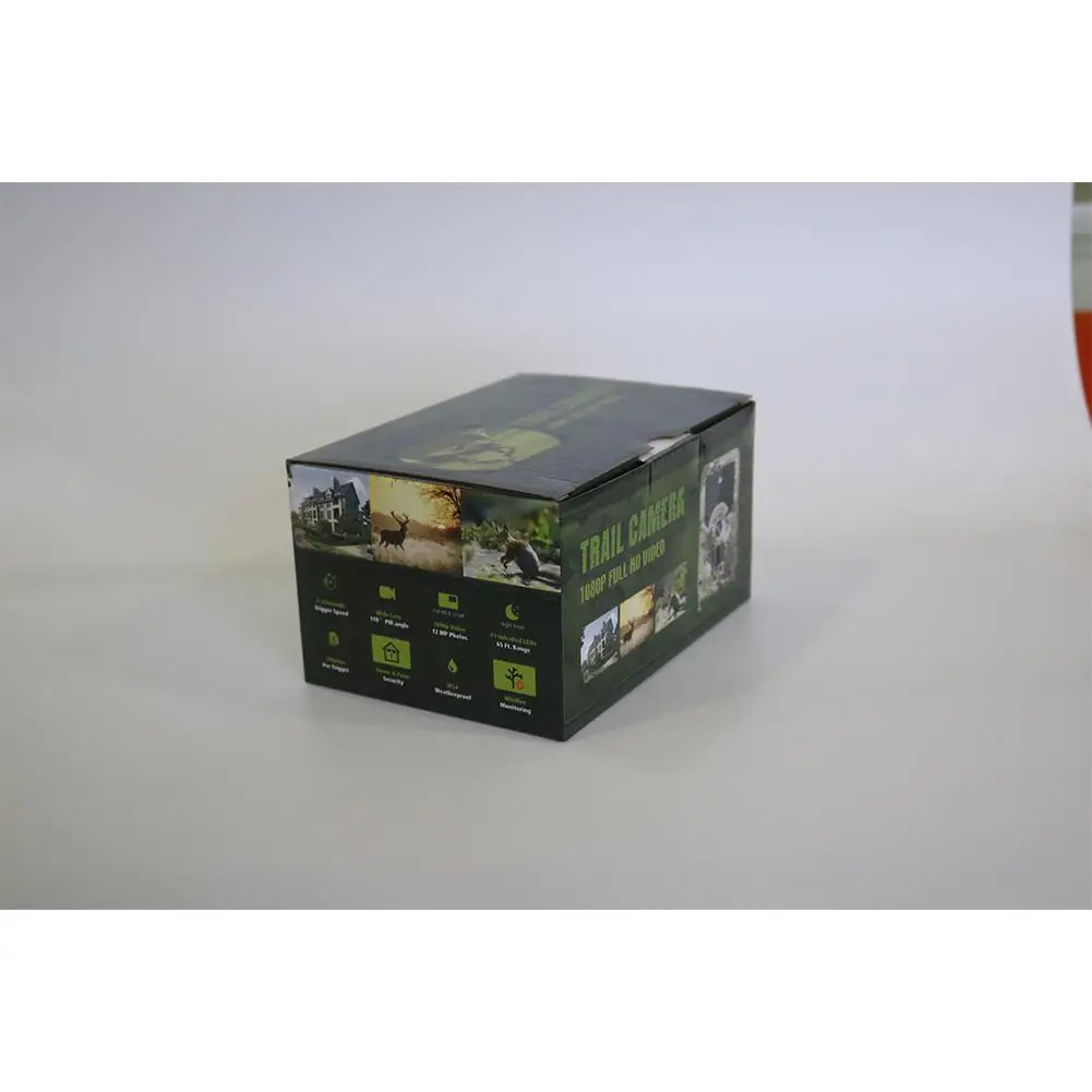 GloryStar PR200 Trail camera 12MP 49 шт. 940nm ИК светодиодный IP56 Водонепроницаемая камера ночного видения для фото дикой природы