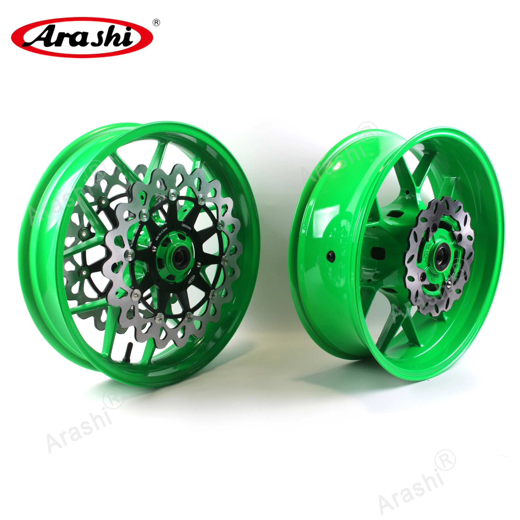 

Arashi Front Rear Wheel Rim Disc Rotor Set For HONDA CBR1000RR 2006 - 2016 CBR 1000 RR 2007 2008 2009 2010 2011 Tire Rim Wheel