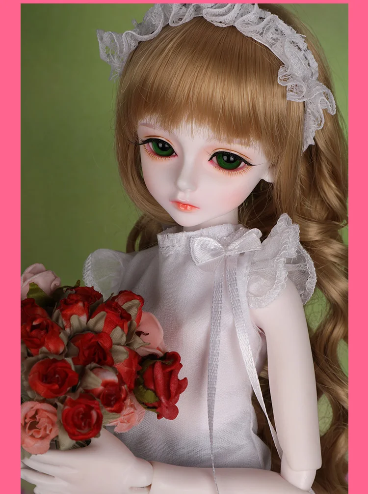 1/4 масштаб Обнаженная BJD кукла Красивая Девушка BJD/SD полимерная фигурка кукла DIY модель игрушка подарок. В комплект не входят одежда, обувь, парик A0186bory MSD