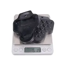 Пара педаль дорожного велосипеда обувь клиновидная накладка протектор черный SPD-SL поставки