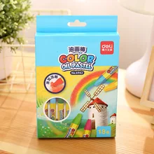 Deli 6962 Crayon 18 цветов Crayon Изысканное искусство окрашенные принадлежности карандаш для детей студентов карандаш