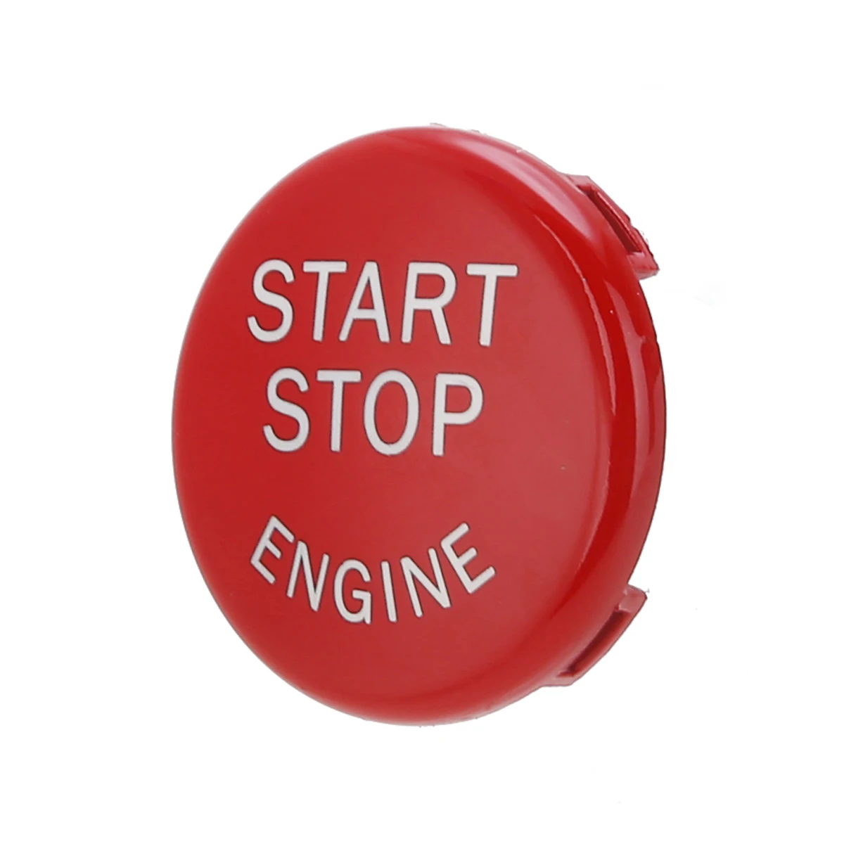 1PC Auto Start Stop Engine Button Red Cover Switch Decorative Decal Universal For BMW X1 E84 10-15 E90 E91 E92 E93 05-11