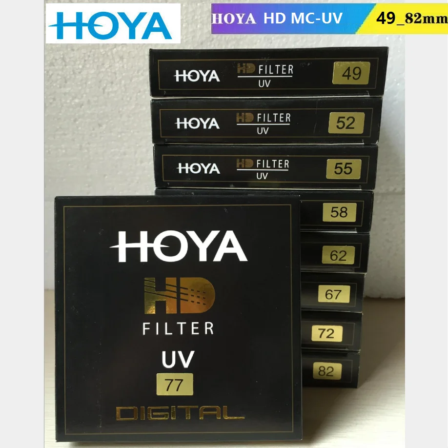 Filtro Ultra Digitale Multistrato Temprato Uv Hoya Hd Originale Per Obiettivo Fotocamera Nikon Canon Sony