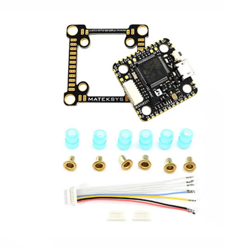 Matek System F722-mini игровые джойстики с откидным верхом 20 мм до 30,5 мм креплением 2~ 8S STM32F722 FC с OSD для DIY небольшой гоночный Дрон с видом от первого лица